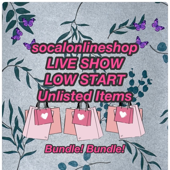 Other - LIVE SHOW UNLISTED ITEM. $15 minimum. Do not LIKE this flyer.